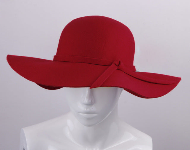 Pure Cashmere Elegant Felt Hat