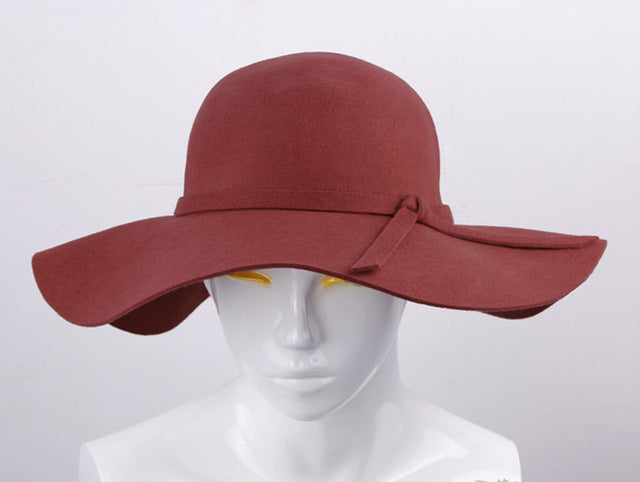 Pure Cashmere Elegant Felt Hat