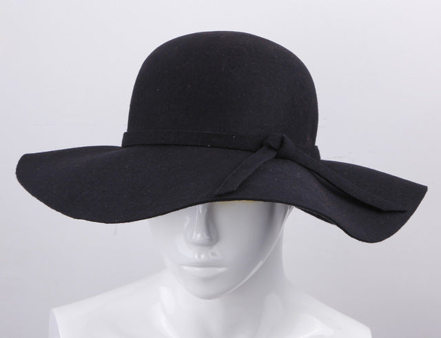 Pure Cashmere Elegant Felt Hat