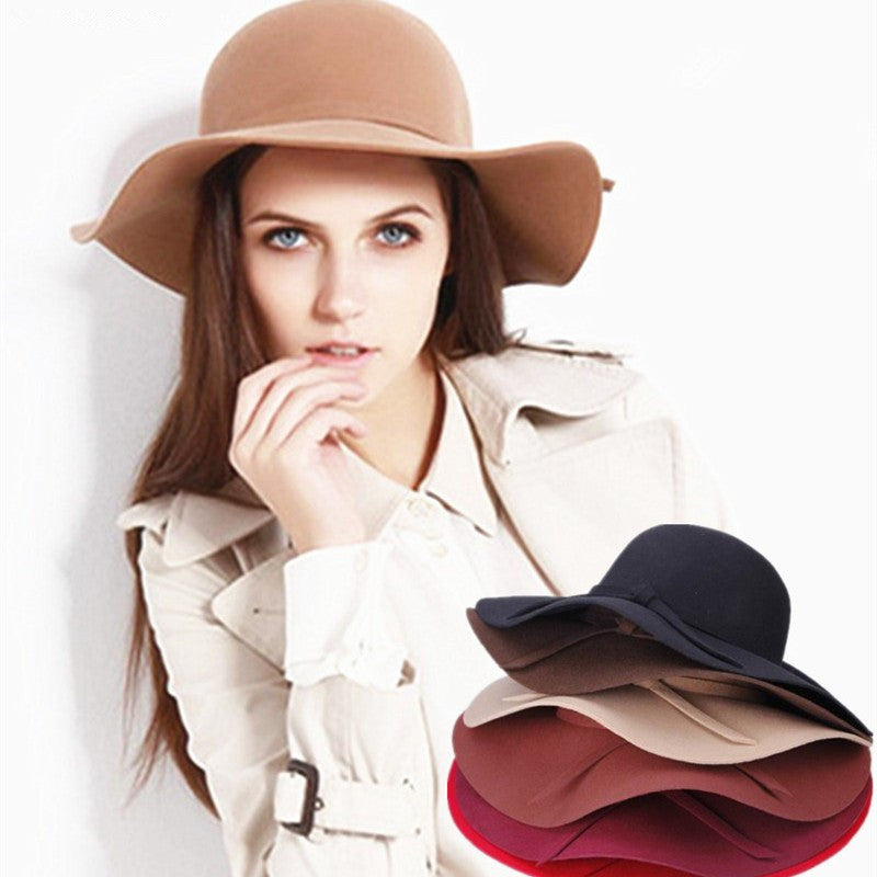 Pure Cashmere Elegant Felt Hat