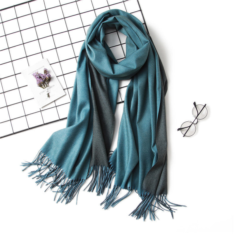 Double-Side Soft Cashmere Scarf