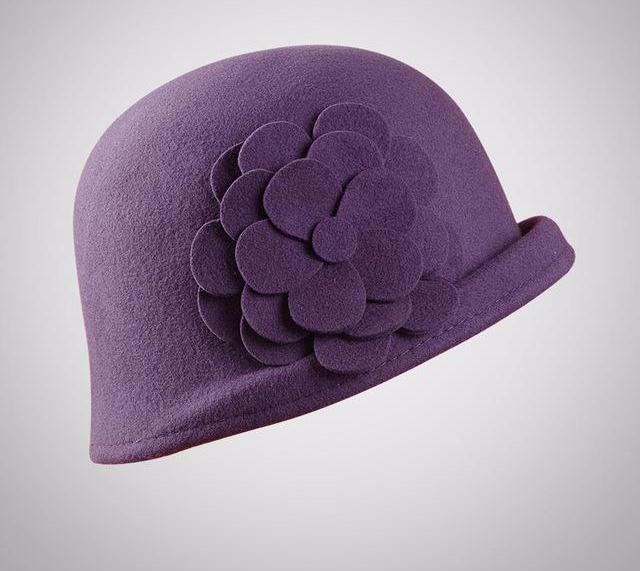 Vintage Floral Fashion Hat