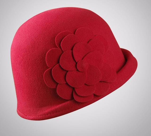 Vintage Floral Fashion Hat
