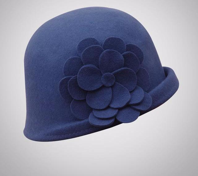 Vintage Floral Fashion Hat