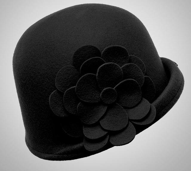 Vintage Floral Fashion Hat