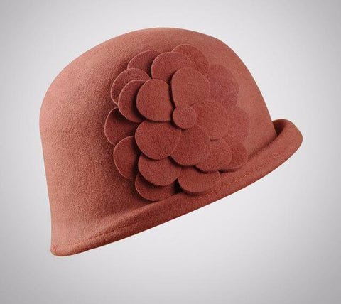 Vintage Floral Fashion Hat