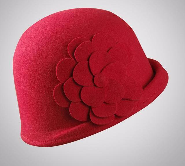 Vintage Floral Fashion Hat