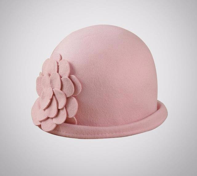 Vintage Floral Fashion Hat