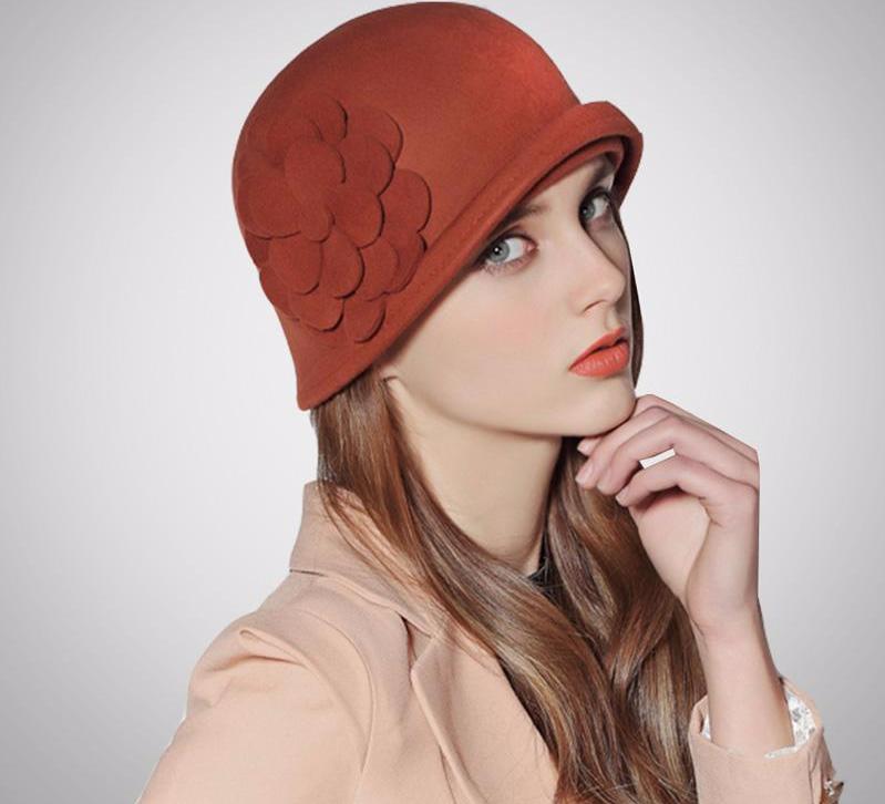 Vintage Floral Fashion Hat