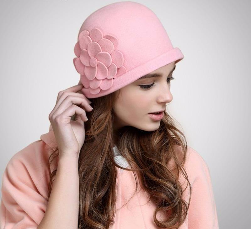 Vintage Floral Fashion Hat