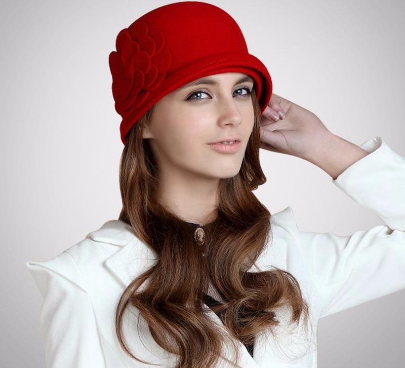 Vintage Floral Fashion Hat