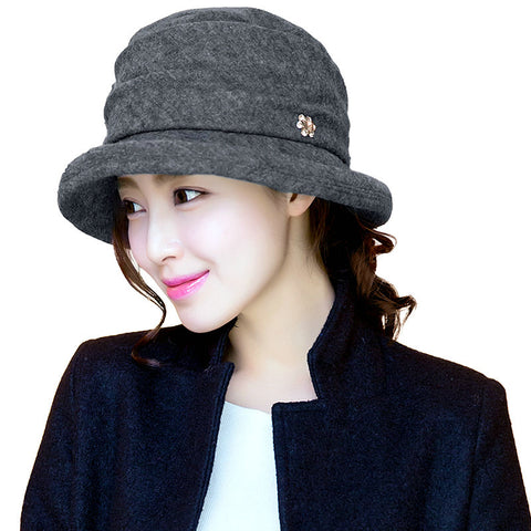 Wool Bowler Fashion Fedora