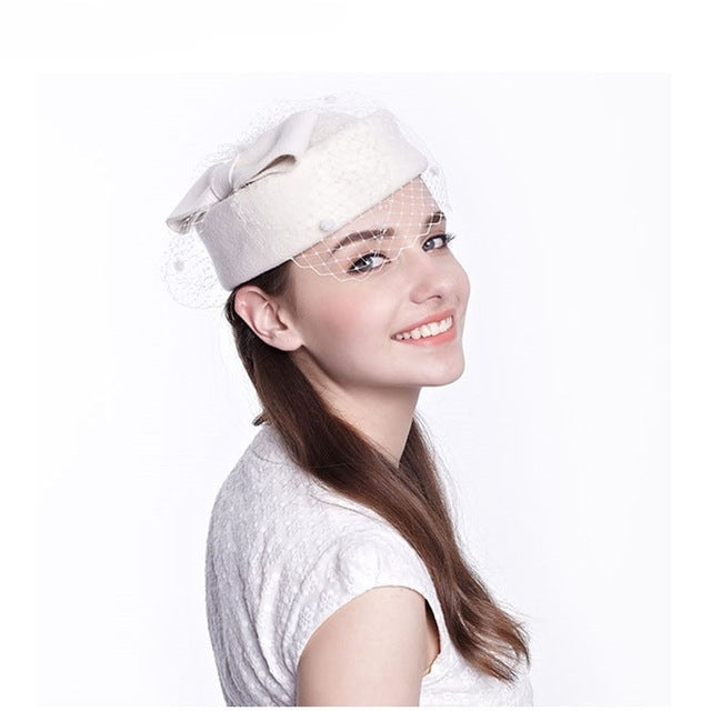 Vintage Style Wool Hat