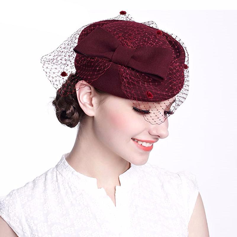 Vintage Style Wool Hat
