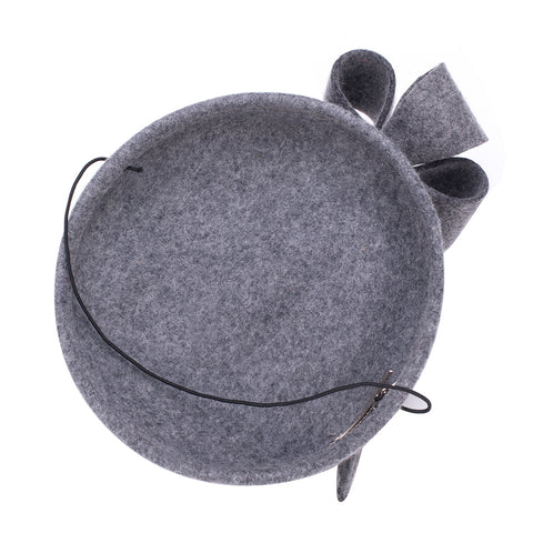 Women Fascinators Pillbox Wool Hat