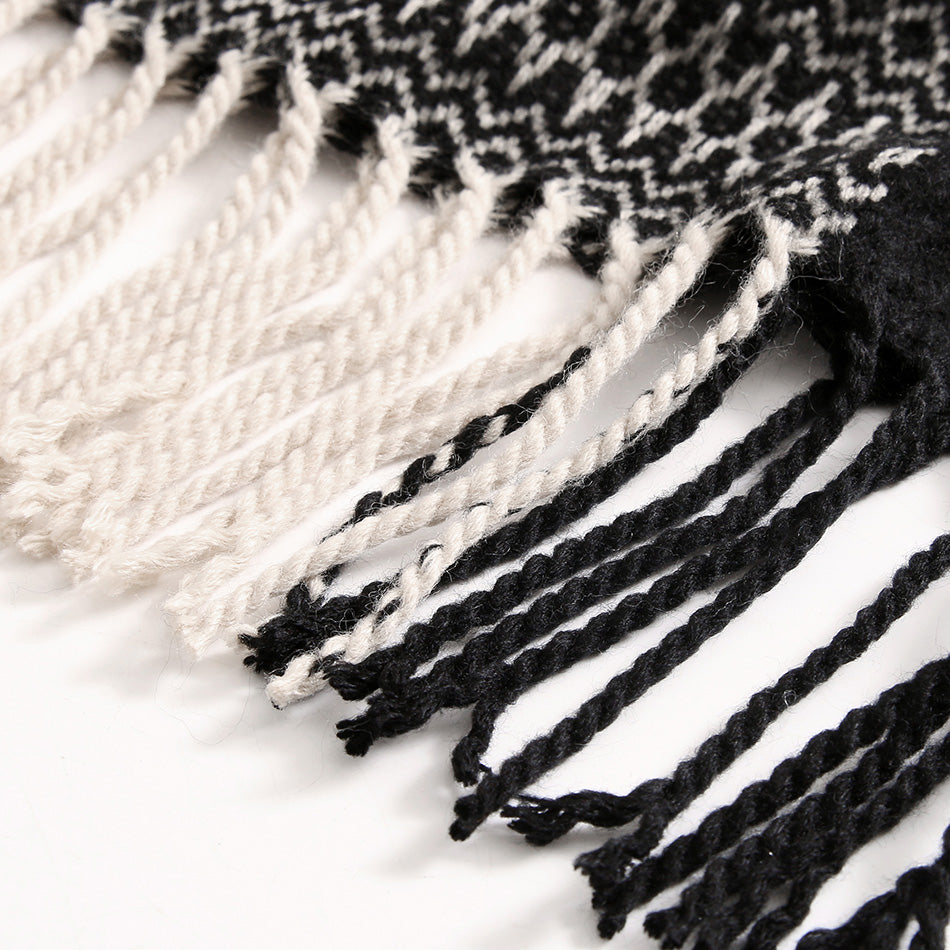 Women Luxury Plaids Scarf