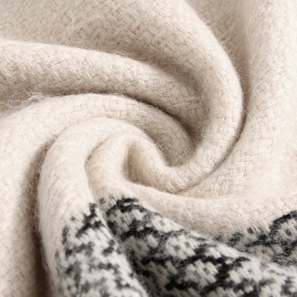 Women Luxury Plaids Scarf