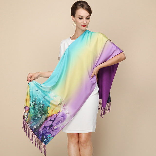 Thickened Brush Scarf