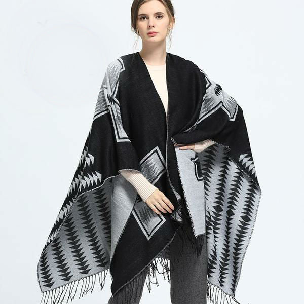Women Luxury Plaids Scarf